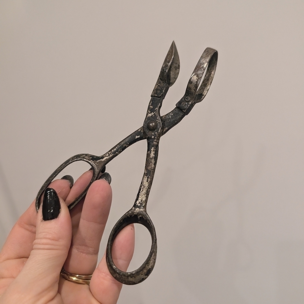 Vintage Metal Scissors - Picture 3 of 7